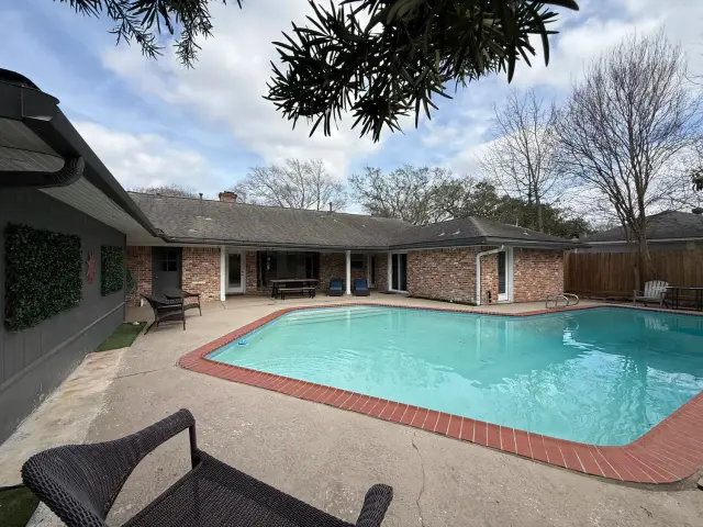 Casa Jackie exterior, furnished house in Texas Medical Center / Meyerland, Houston — furnished rentals in Houston