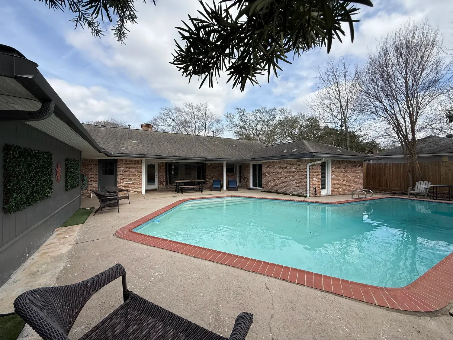 Casa Jackie exterior, furnished house in Medical Center / Meyerland, Houston