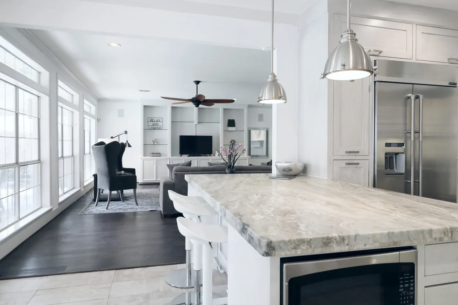 Villa Capri kitchen, furnished house in Texas Medical Center / Bellaire, Houston