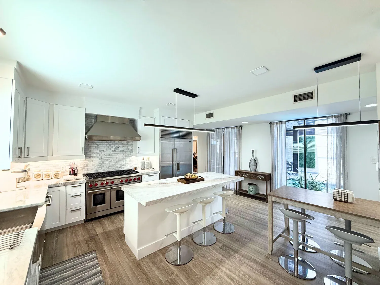 Villa Sorrento kitchen, furnished house in Texas Medical Center / West University, Houston